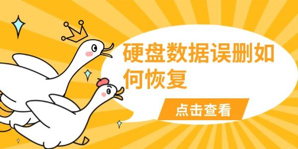 硬盤數(shù)據(jù)誤刪如何恢復(fù)