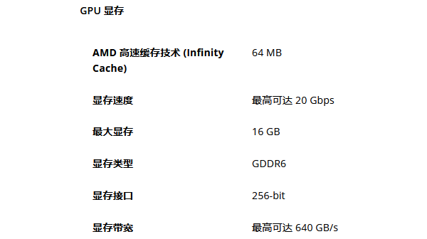 AMD Radeon RX 9070核心參數(shù)
