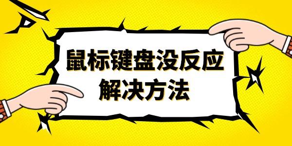 電腦鼠標(biāo)鍵盤沒反應(yīng)怎么回事