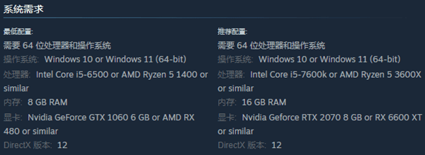 秘影曼德拉電腦配置要求