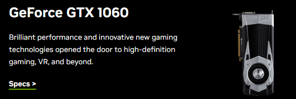 GTX 1060游戲和應(yīng)用性能
