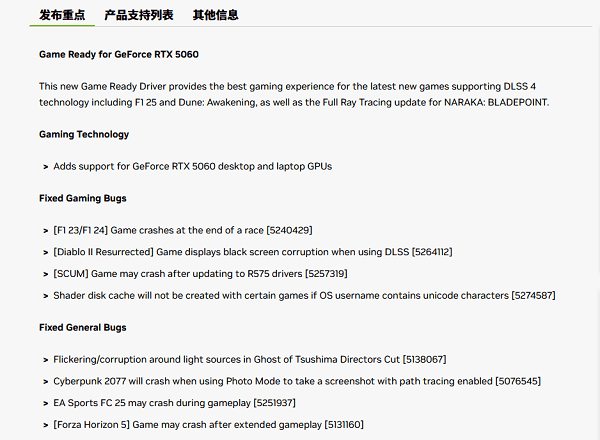 驅(qū)動(dòng)更新帶來(lái)的性能優(yōu)化與新功能支持