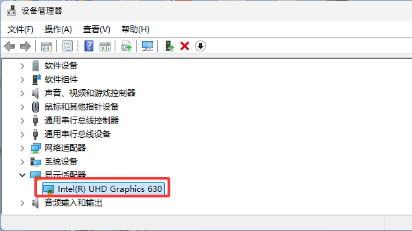 確認(rèn)系統(tǒng)中是否禁用了顯卡 確認(rèn)系統(tǒng)中是否禁用了顯卡