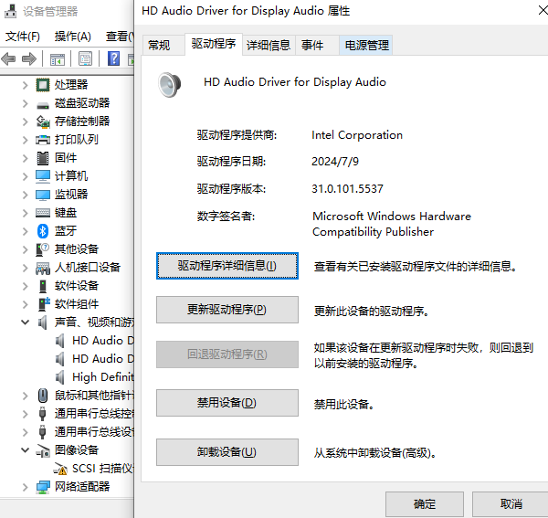 查看驅(qū)動(dòng)程序詳情