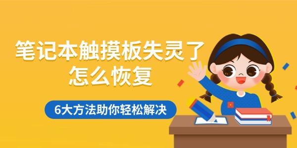 筆記本觸摸板失靈了怎么恢復(fù) 6大方法助你輕松解決