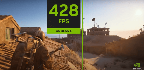 DLSS 4與多幀生成 DLSS 4與多幀生成