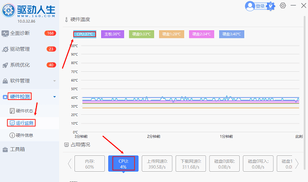 查看CPU溫度 查看CPU溫度