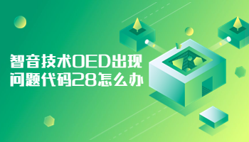 智音技術OED出現(xiàn)問題代碼28怎么辦