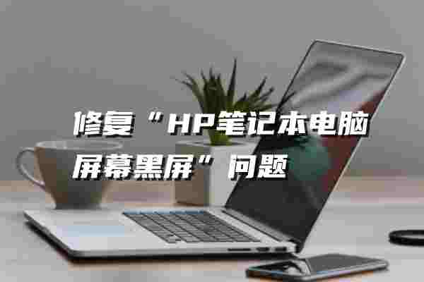 修復(fù)“HP筆記本電腦屏幕黑屏”問題