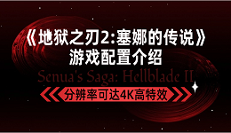 《地獄之刃2:塞娜的傳說》游戲配置介紹，分辨率可達(dá)4K高特效