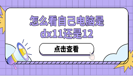 怎么看自己電腦是dx11還是12？方法其實(shí)很簡(jiǎn)單！
