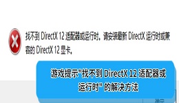 游戲提示"找不到 DirectX 12 適配器或運(yùn)行時(shí)" 分享6種解決方法