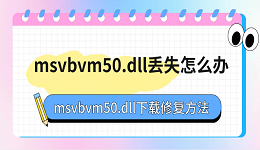 msvbvm50.dll丟失怎么辦 msvbvm50.dll下載修復(fù)方法
